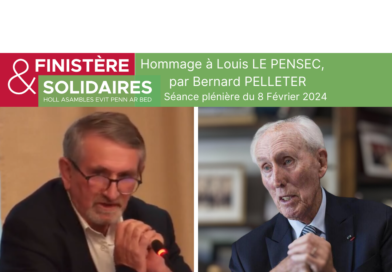 Hommage de Bernard PELLETER à Louis LE PENSEC