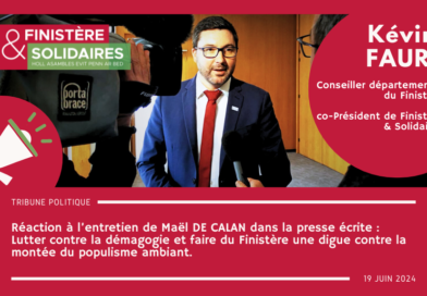 Tribune de Kévin FAURE – Maël De Calan : Une tentation populiste malgré lui ?